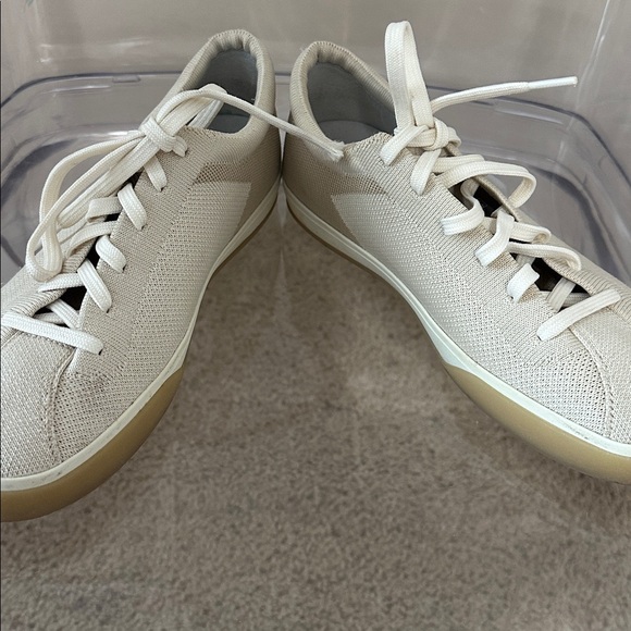 Rothys The Lace Up Sneaker Biscuit/Cream - Picture 8 of 8